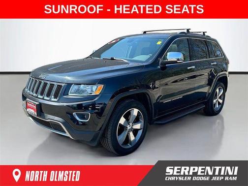 Brilliant Black Crystal Pearlcoat 2016 Jeep Grand Cherokee Limited