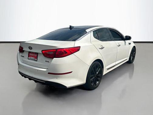 Snow White Pearl 2014 Kia Optima SXL Turbo