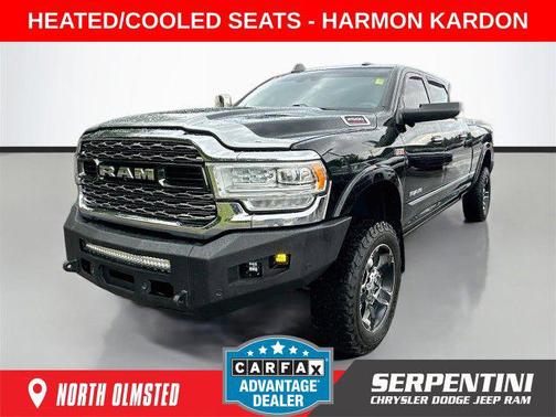 Diamond Black Crystal Pearlcoat 2019 RAM 2500 Limited Mega Cab 4x4 6'4' Box