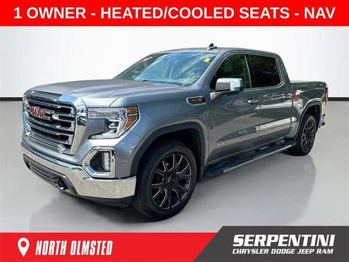 Satin Steel Metallic 2020 GMC Sierra 1500 SLT