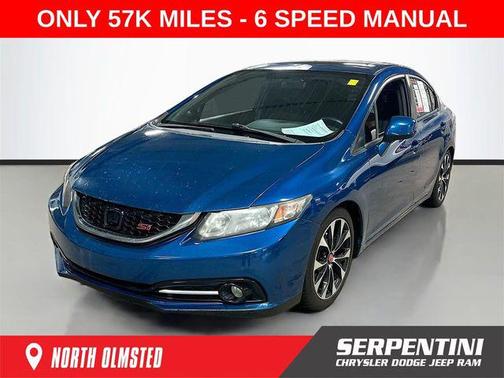 Dyno Blue Pearl 2013 Honda Civic Si