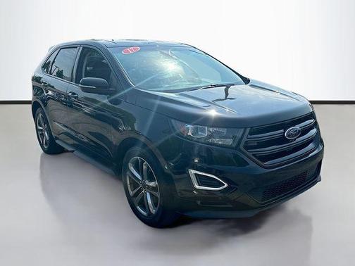 Shadow Black 2017 Ford Edge Sport