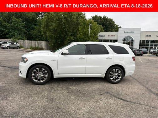 White Knuckle Clearcoat 2020 Dodge Durango R/T