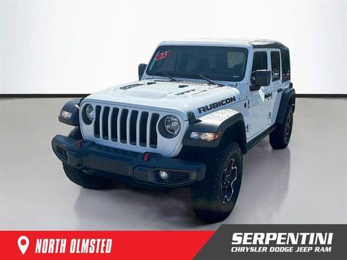 Bright White Clearcoat 2023 Jeep Wrangler Rubicon