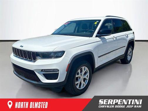 Bright White Clearcoat 2023 Jeep Grand Cherokee Limited