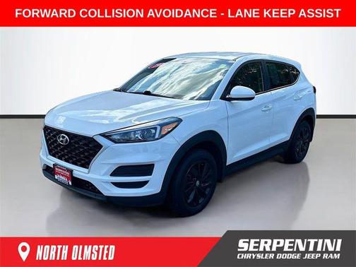 Dazzling White 2019 Hyundai TUCSON SE