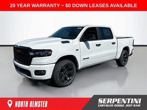 Bright White Clearcoat 2026 RAM 1500 Big Horn/Lone Star