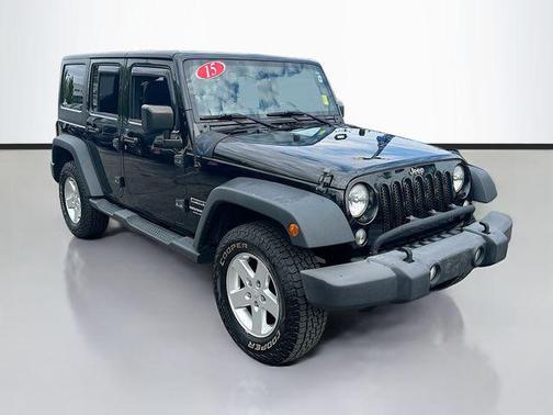 Black Clearcoat 2015 Jeep Wrangler Unlimited Sport