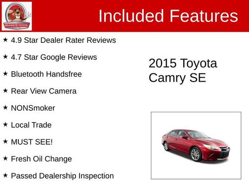 2015 Toyota Camry SE