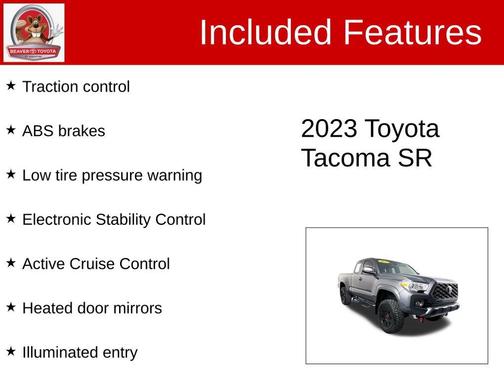2023 Toyota Tacoma SR