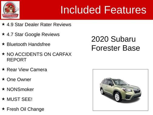 2020 Subaru Forester Base