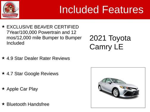 2021 Toyota Camry LE