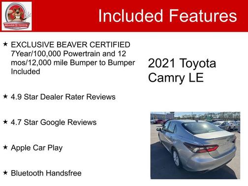 2021 Toyota Camry LE