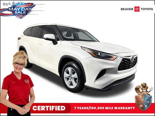 Blizzard Pearl 2021 Toyota Highlander L