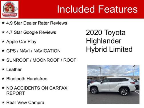 2020 Toyota Highlander Hybrid Limited