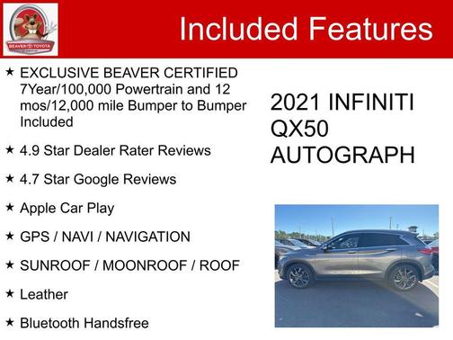 2021 INFINITI QX50 AUTOGRAPH