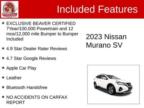 2023 Nissan Murano SV FWD