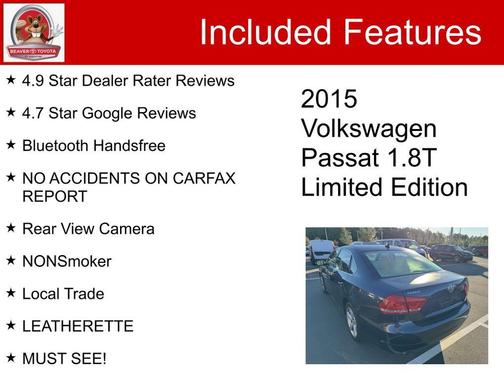 2015 Volkswagen Passat 1.8T Limited Edition