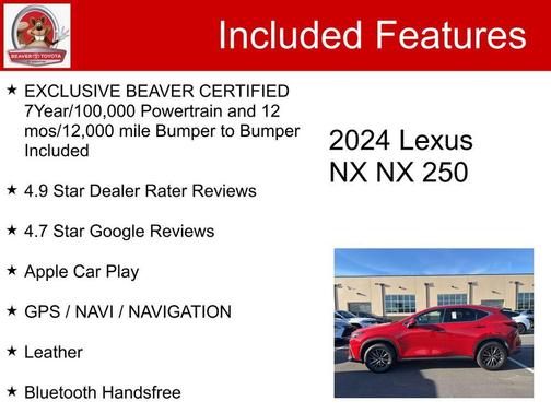 2024 Lexus NX 250 Base