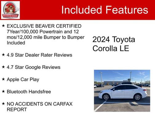 2024 Toyota Corolla LE