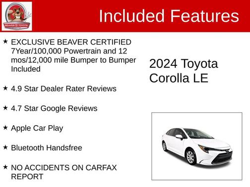 2024 Toyota Corolla LE