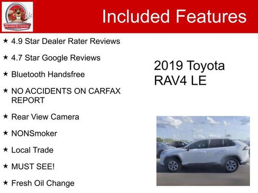 2019 Toyota RAV4 LE
