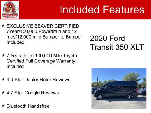 2020 Ford Transit-350 XLT