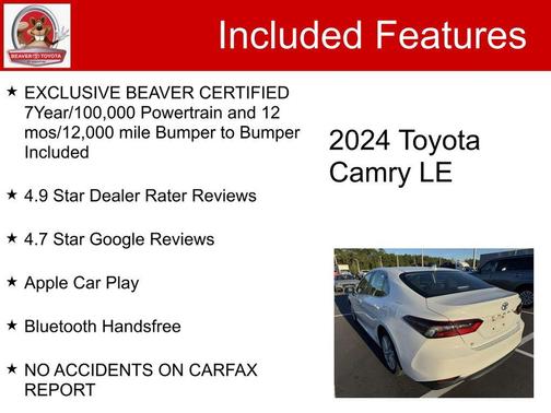 2024 Toyota Camry LE