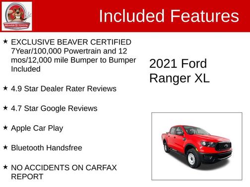 2021 Ford Ranger XL