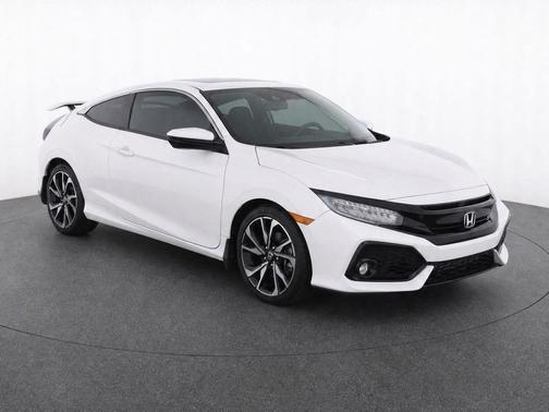Pearl White 2018 Honda Civic Si