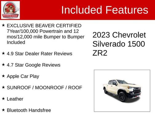 2023 Chevrolet Silverado 1500 ZR2