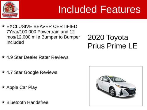 2020 Toyota Prius Prime LE