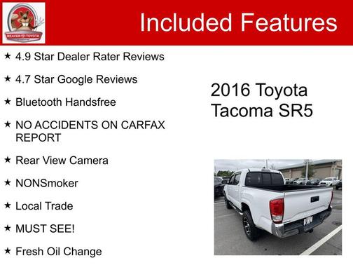 2016 Toyota Tacoma SR5