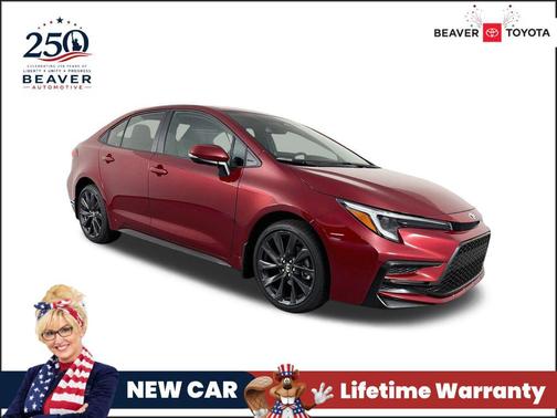 Ruby Flare Pearl 2026 Toyota Corolla SE