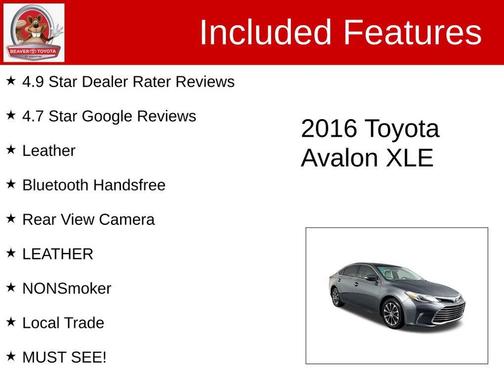 2016 Toyota Avalon XLE