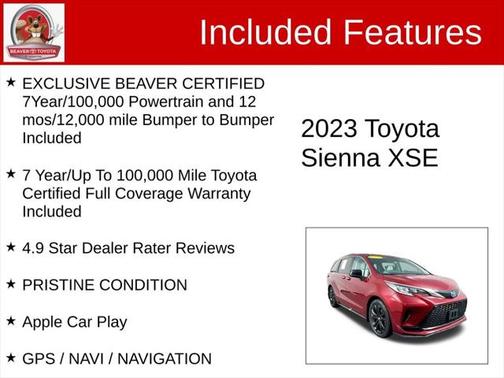 2023 Toyota Sienna XSE