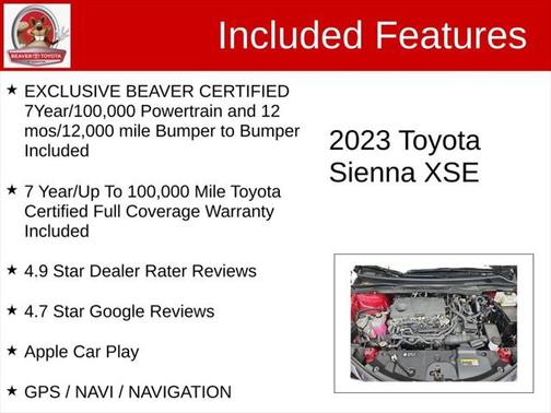 2023 Toyota Sienna XSE