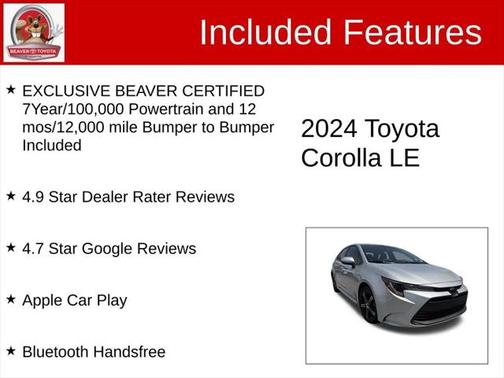 2024 Toyota Corolla LE