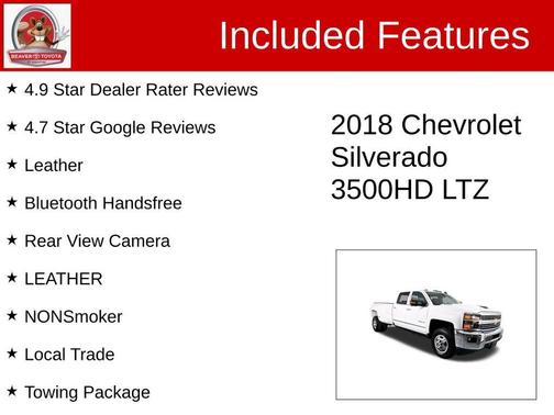 2018 Chevrolet Silverado 3500 LTZ