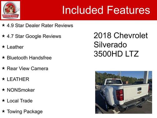 2018 Chevrolet Silverado 3500 LTZ