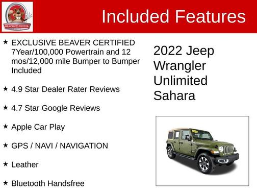 2022 Jeep Wrangler Unlimited Sahara