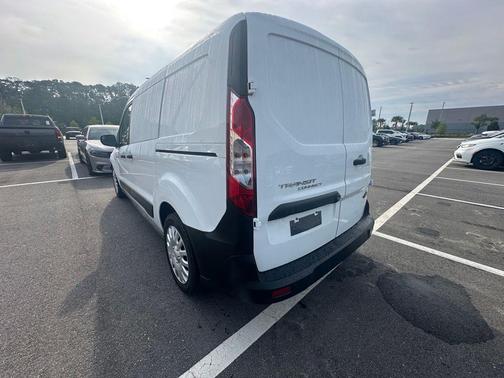 Frozen White 2020 Ford Transit Connect XL Cargo Van