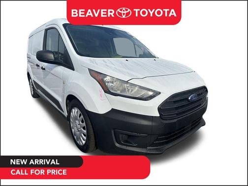 Frozen White 2020 Ford Transit Connect XL Cargo Van