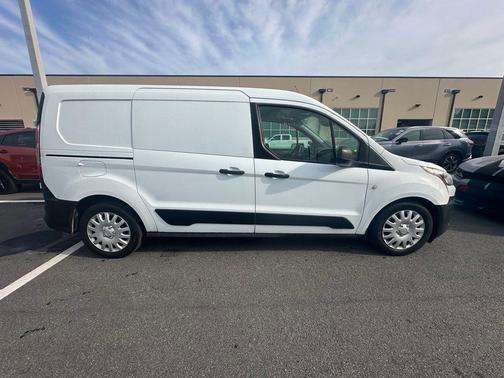 Frozen White 2020 Ford Transit Connect XL Cargo Van