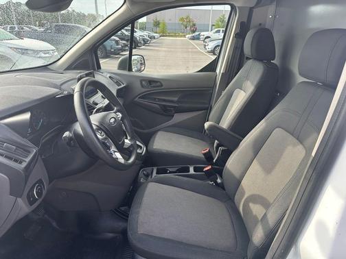Frozen White 2020 Ford Transit Connect XL Cargo Van