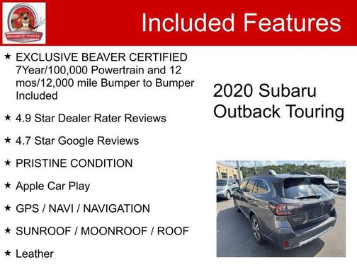 2020 Subaru Outback Touring
