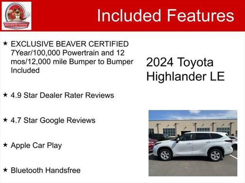 2024 Toyota Highlander LE