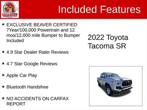2022 Toyota Tacoma SR