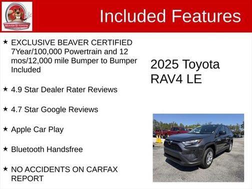 2025 Toyota RAV4 LE