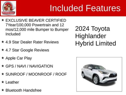 2024 Toyota Highlander Hybrid Limited